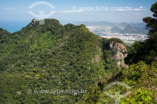  View of Bico do Papagaio Mountain - Tijuca National Park  - Rio de Janeiro city - Rio de Janeiro state (RJ) - Brazil