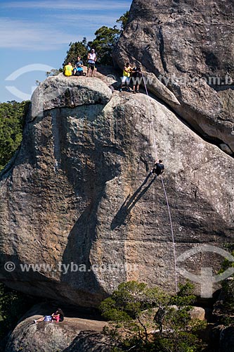  Rappel - Bico do Papagaio Mountain - Tijuca National Park  - Rio de Janeiro city - Rio de Janeiro state (RJ) - Brazil