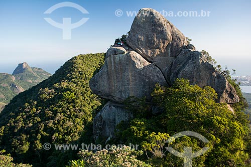  View of Bico do Papagaio Mountain - Tijuca National Park  - Rio de Janeiro city - Rio de Janeiro state (RJ) - Brazil