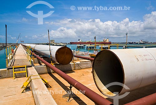  Oil terminal from Port of Suape Complex  - Ipojuca city - Pernambuco state (PE) - Brazil