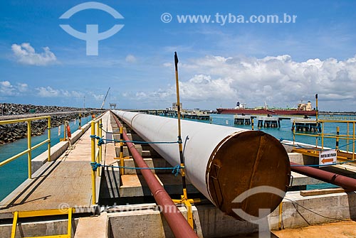  Oil terminal from Port of Suape Complex  - Ipojuca city - Pernambuco state (PE) - Brazil