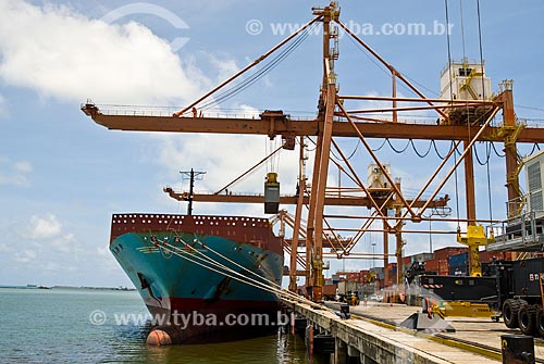  Pier 4 of Port of Suape Complex  - Ipojuca city - Pernambuco state (PE) - Brazil