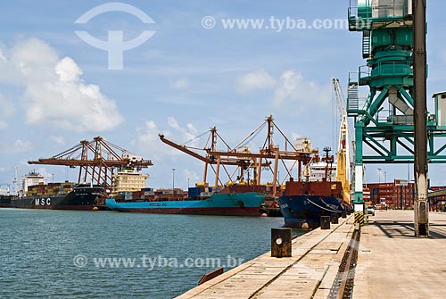  Pier 4 of Port of Suape Complex  - Ipojuca city - Pernambuco state (PE) - Brazil