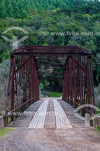  Passo do Inferno Bridge (Step of Hell Bridge) - Parque da Cachoeira Ecological Reserve  - Canela city - Rio Grande do Sul state (RS) - Brazil