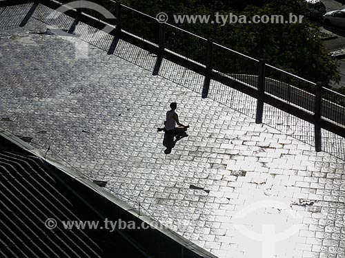  Meditating man  - Rio Grande do Sul state (RS) - Brazil