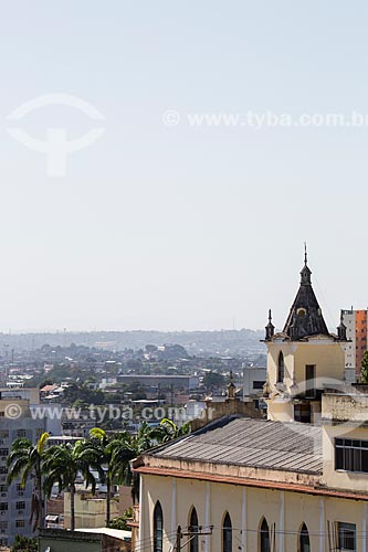  View of Central Baptist Church from top Cruzeiro Hill   - Nova Iguacu city - Rio de Janeiro state (RJ) - Brazil