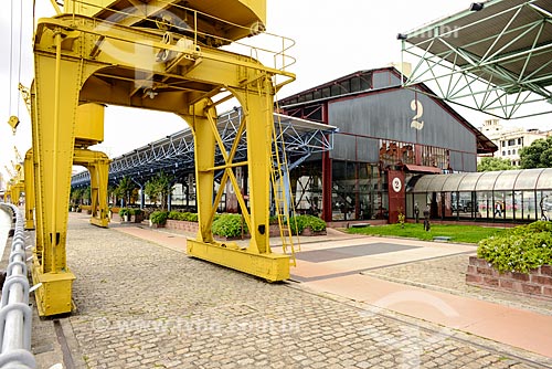  View of Warehouse 2 (Boulevard of the Gastronomy) of Docas Station (2000) - formerly part of the Belem Port  - Belem city - Para state (PA) - Brazil