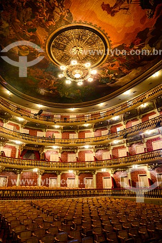  Inside of Theatro da Paz (Peace Theater) - 1874  - Belem city - Para state (PA) - Brazil
