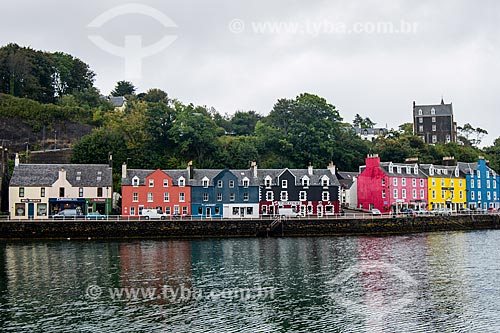  Houses of Tobermory Village - Mull Island  - Highland - Scotland