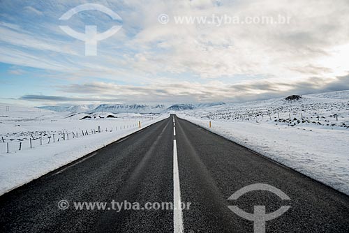  Ring Road - main road of Iceland - Lake Mývatn region  - Northeastern Region - Iceland