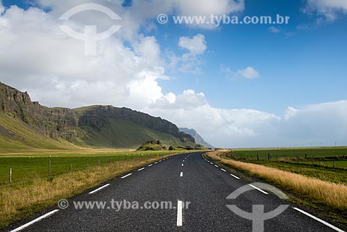  Ring Road - main road of Iceland - Seljalandsfoss region  - Southern Region - Iceland