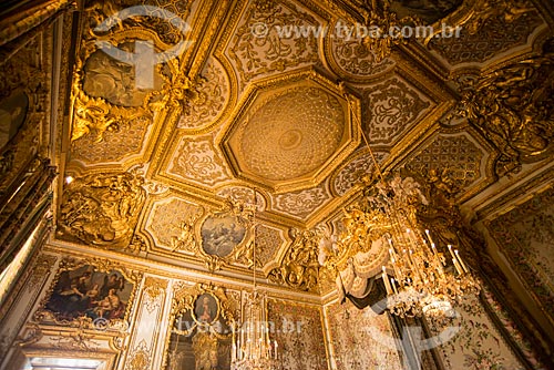  Bed - Grande appartement de la reine (Great bedroom of the Queen) - Château de Versailles (Palace of Versailles) - official residence of the France monarchy between the years 1682 to 1789  - Versalhes city - Yvelines department - France