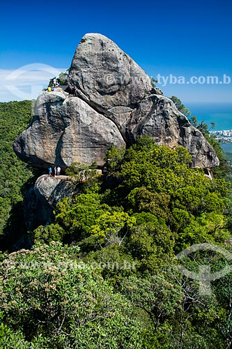  Rappel - Bico do Papagaio Mountain - Tijuca National Park  - Rio de Janeiro city - Rio de Janeiro state (RJ) - Brazil