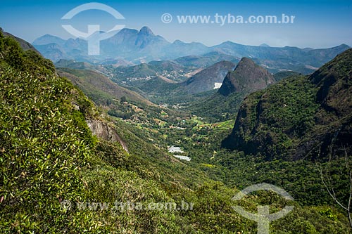  View of Bonfim Valley during trail of Acu Mountain  - Petropolis city - Rio de Janeiro state (RJ) - Brazil