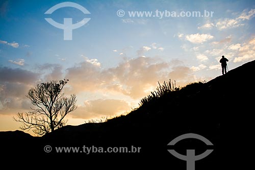  Trail of mirante known as Portais de Hercules (Hercules Portals) to Acu Mountain - Serra dos Orgaos National Park  - Petropolis city - Rio de Janeiro state (RJ) - Brazil