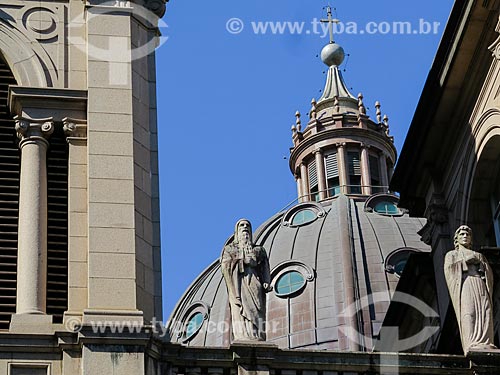  Detail of cupola - Metropolitan Cathedral of Porto Alegre (1929)  - Porto Alegre city - Rio Grande do Sul state (RS) - Brazil