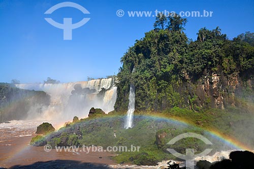  Rainbow - Overfalls of Iguassu Waterfalls  - Puerto Iguazu city - Misiones province - Argentina