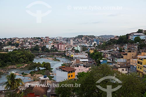  General view of Cachoeiro de Itapemirim city with Itapemirim River  - Cachoeiro de Itapemirim city - Espirito Santo state (ES) - Brazil