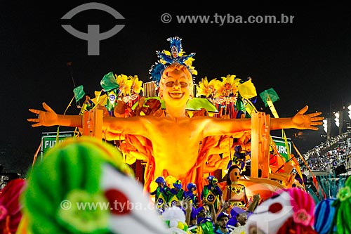  Parade of Gremio Recreativo Escola de Samba Uniao da Ilha do Governador Samba School - Floats - Plot in 2014 - Is toy, is kidding. The Ilha will kick up dust!  - Rio de Janeiro city - Rio de Janeiro state (RJ) - Brazil