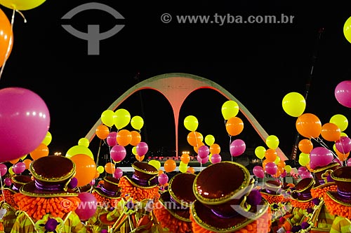  Ballons of parade of Gremio Recreativo Escola de Samba Uniao da Ilha do Governador Samba School - Plot in 2014 - Is toy, is kidding. The Ilha will kick up dust!  - Rio de Janeiro city - Rio de Janeiro state (RJ) - Brazil