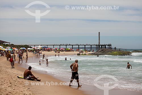  Bathers - Costazul Beach  - Rio das Ostras city - Rio de Janeiro state (RJ) - Brazil