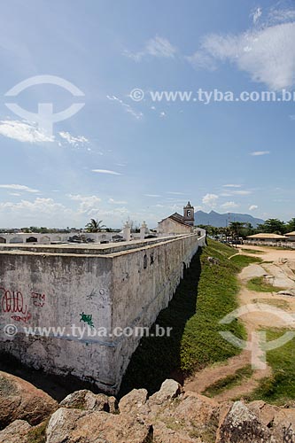  Cemetery wall of Sao Joao Batista Chapel (1619)  - Casimiro de Abreu city - Rio de Janeiro state (RJ) - Brazil