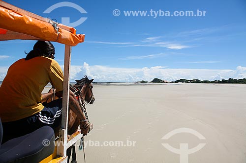  Buggy ride - waterfront of Maiandeua Island  - Maracana city - Para state (PA) - Brazil