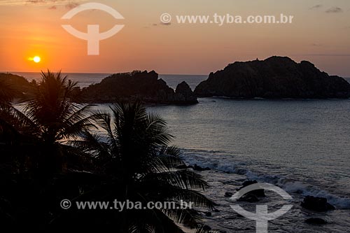  Sunset - Meio Beach (Middle Beach)  - Fernando de Noronha city - Pernambuco state (PE) - Brazil