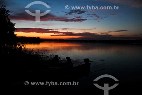  Sunrise - Cunia Lake - Cunia Lake Extractive Reserve  - Porto Velho city - Rondonia state (RO) - Brazil