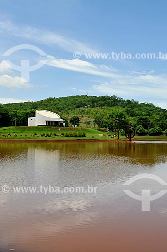 JK Memorial - JK Ecological Park - where on April 4, 1955 the candidate, in this time, Juscelino Kubitschek say about the commitment to build Brasilia by first time  - Jatai city - Goias state (GO) - Brazil