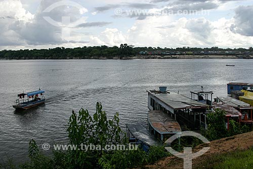  Port of Costa Marques city with Bolivia in the background  - Costa Marques city - Rondonia state (RO) - Brazil