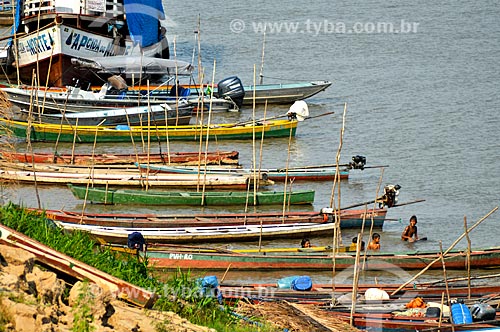  Canoes - port of Sao Carlos district  - Porto Velho city - Rondonia state (RO) - Brazil