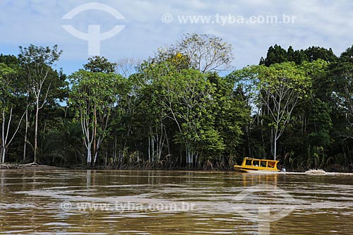  School Boat after full of Madeira River  - Porto Velho city - Rondonia state (RO) - Brazil