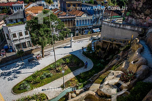  General view of Hanging Garden of Valongo (1906)  - Rio de Janeiro city - Rio de Janeiro state (RJ) - Brazil