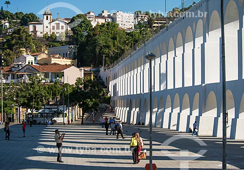  General view of Lapa Arches (1750)  - Rio de Janeiro city - Rio de Janeiro state (RJ) - Brazil