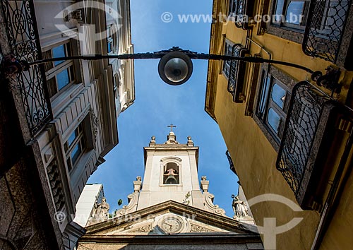  Facade detail of Matriz Church of Nossa Senhora da Lapa dos Mercadores (1766)  - Rio de Janeiro city - Rio de Janeiro state (RJ) - Brazil