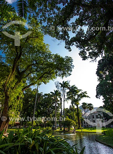  Garden of Museum of Republic - old Catete Palace  - Rio de Janeiro city - Rio de Janeiro state (RJ) - Brazil