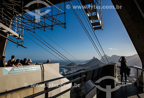  Tourists - Sugar Loaf cable car station  - Rio de Janeiro city - Rio de Janeiro state (RJ) - Brazil