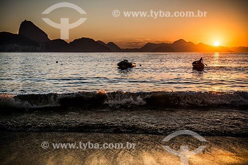  Sunrise - Fishing village Z-13 - on Post 6 of Copacabana Beach  - Rio de Janeiro city - Rio de Janeiro state (RJ) - Brazil