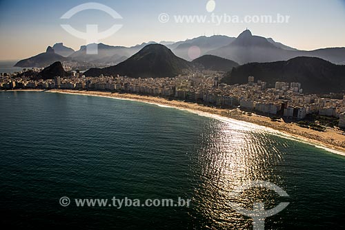  Aerial photo of Copacabana Beach  - Rio de Janeiro city - Rio de Janeiro state (RJ) - Brazil