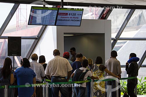  Boarding area of Juscelino Kubitschek International Airport - boarding to Juazeiro do Norte city  - Brasilia city - Distrito Federal (Federal District) (DF) - Brazil