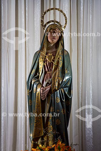  Religious image of Nossa Senhora das Dores inside of Nossa Senhora das Dores Basilica Sanctuary  - Juazeiro do Norte city - Ceara state (CE) - Brazil