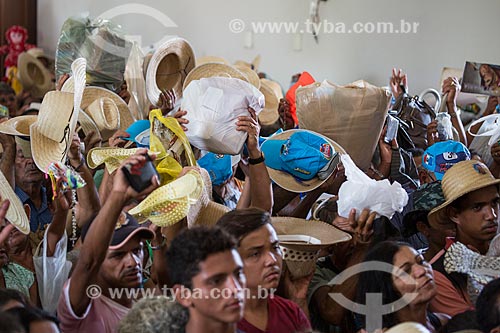  Farewell Mass of pilgrims - Nossa Senhora das Dores Basilica Sanctuary during Nossa Senhora das Candeias Pilgrimage  - Juazeiro do Norte city - Ceara state (CE) - Brazil