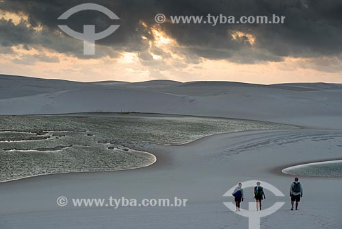  Trekking - Lencois Maranhenses National Park  - Santo Amaro do Maranhao city - Maranhao state (MA) - Brazil