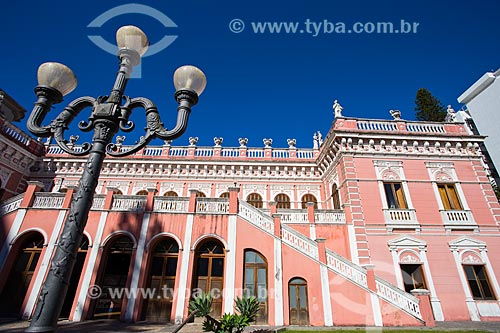  Facade of Cruz e Sousa Palace - Old headquarters of the State Government, current Historical Museum of Santa Catarina  - Florianopolis city - Santa Catarina state (SC) - Brazil