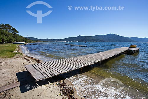  Pier - Conceicao Lagoon  - Florianopolis city - Santa Catarina state (SC) - Brazil
