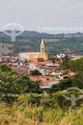  General view of Nova Olinda city with Sao Sebastiao Church  - Nova Olinda city - Ceara state (CE) - Brazil