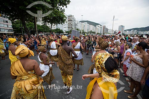  Revelers - Afoxe Filhos de Gandhi parade  - Rio de Janeiro city - Rio de Janeiro state (RJ) - Brazil