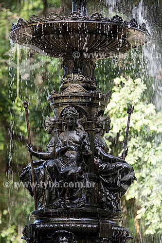  Detail of Fountain of the Muses - Botanical Garden of Rio de Janeiro  - Rio de Janeiro city - Rio de Janeiro state (RJ) - Brazil