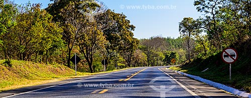  BR-369 highway near to Aguanil city  - Aguanil city - Minas Gerais state (MG) - Brazil